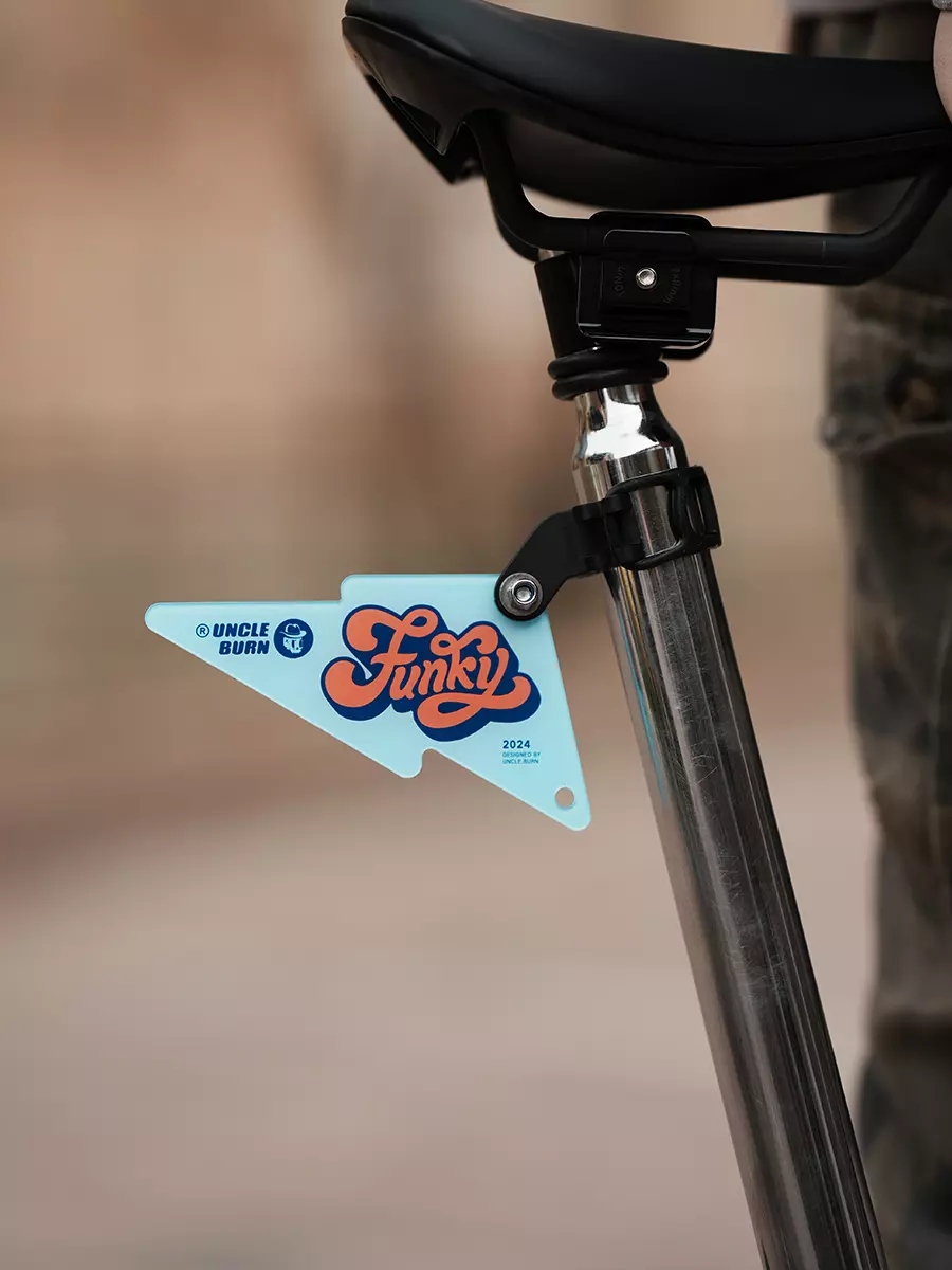 Lightning Colorful Bicycle License Plate